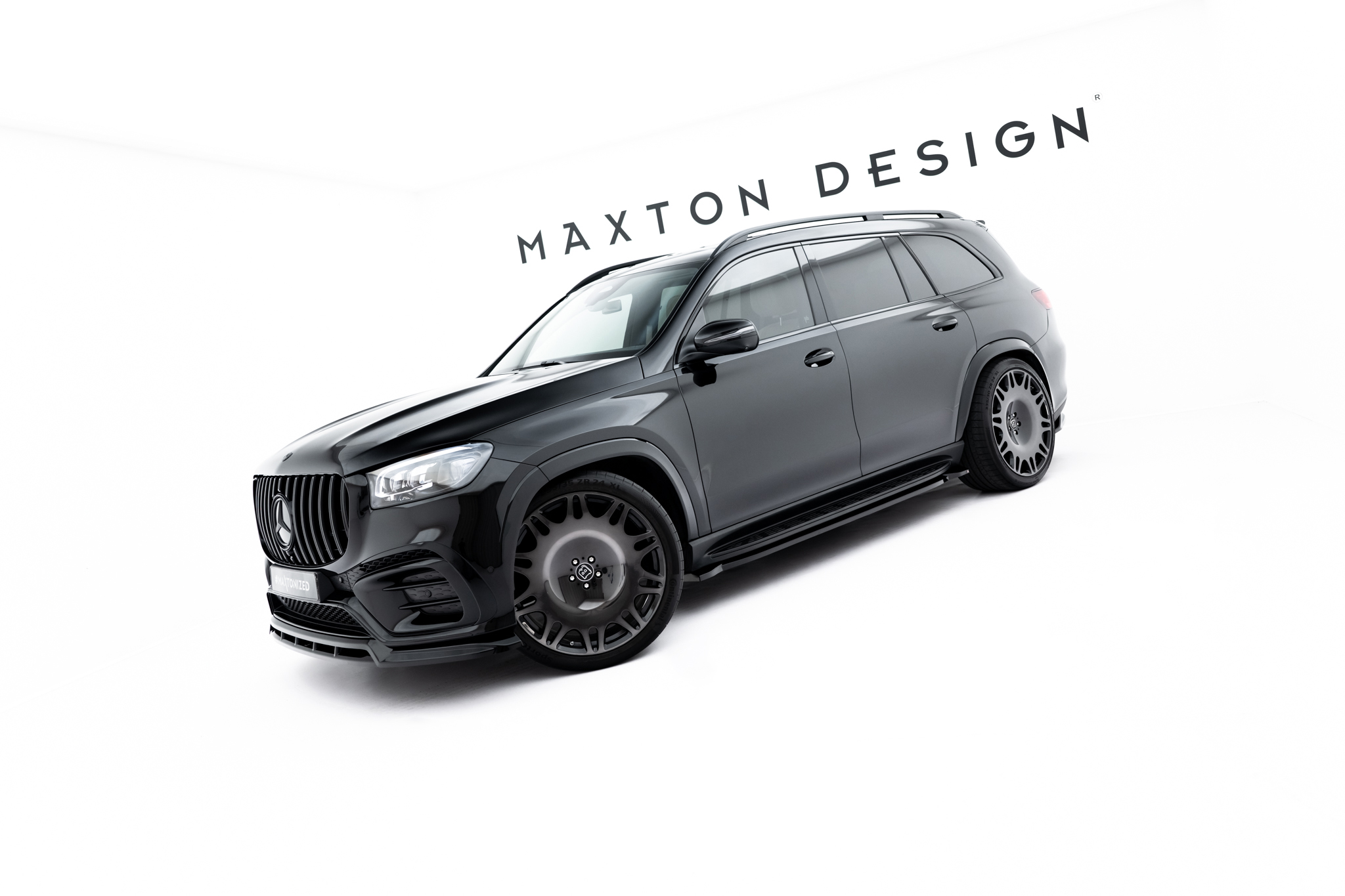 Side Skirts Diffusers Mercedes-Benz GLS AMG-Line X167 Facelift - Image 4