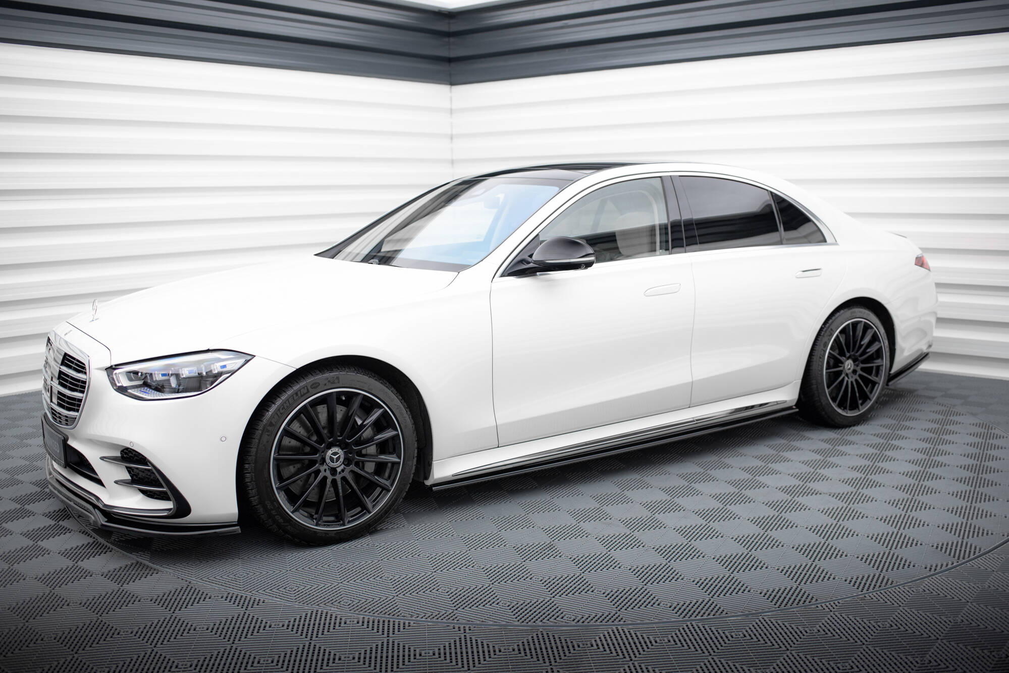 Side Skirts Diffusers Mercedes-Benz S AMG-Line W223 - Image 3