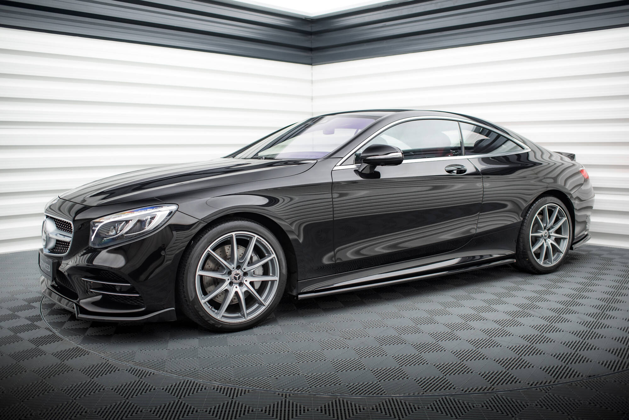 Side Skirts Diffusers Mercedes-Benz S Coupe AMG-Line C217 Facelift - Image 2
