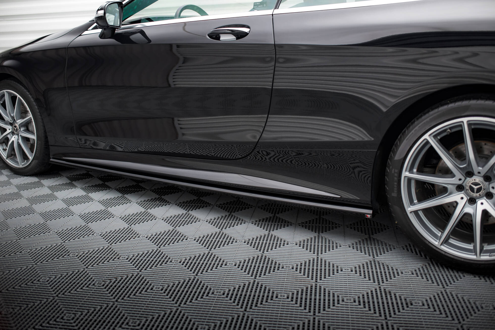 Side Skirts Diffusers Mercedes-Benz S Coupe AMG-Line C217 Facelift - Image 3