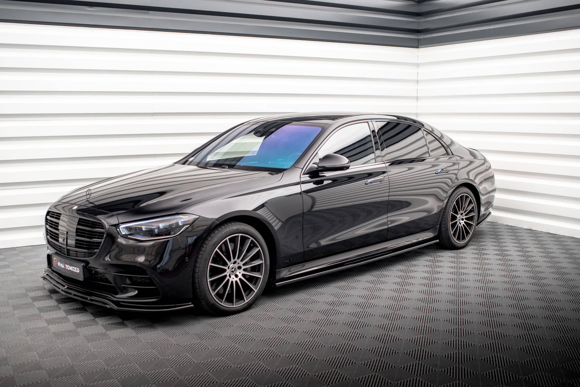 Side Skirts Diffusers Mercedes-Benz S Long AMG-Line V223 - Image 3