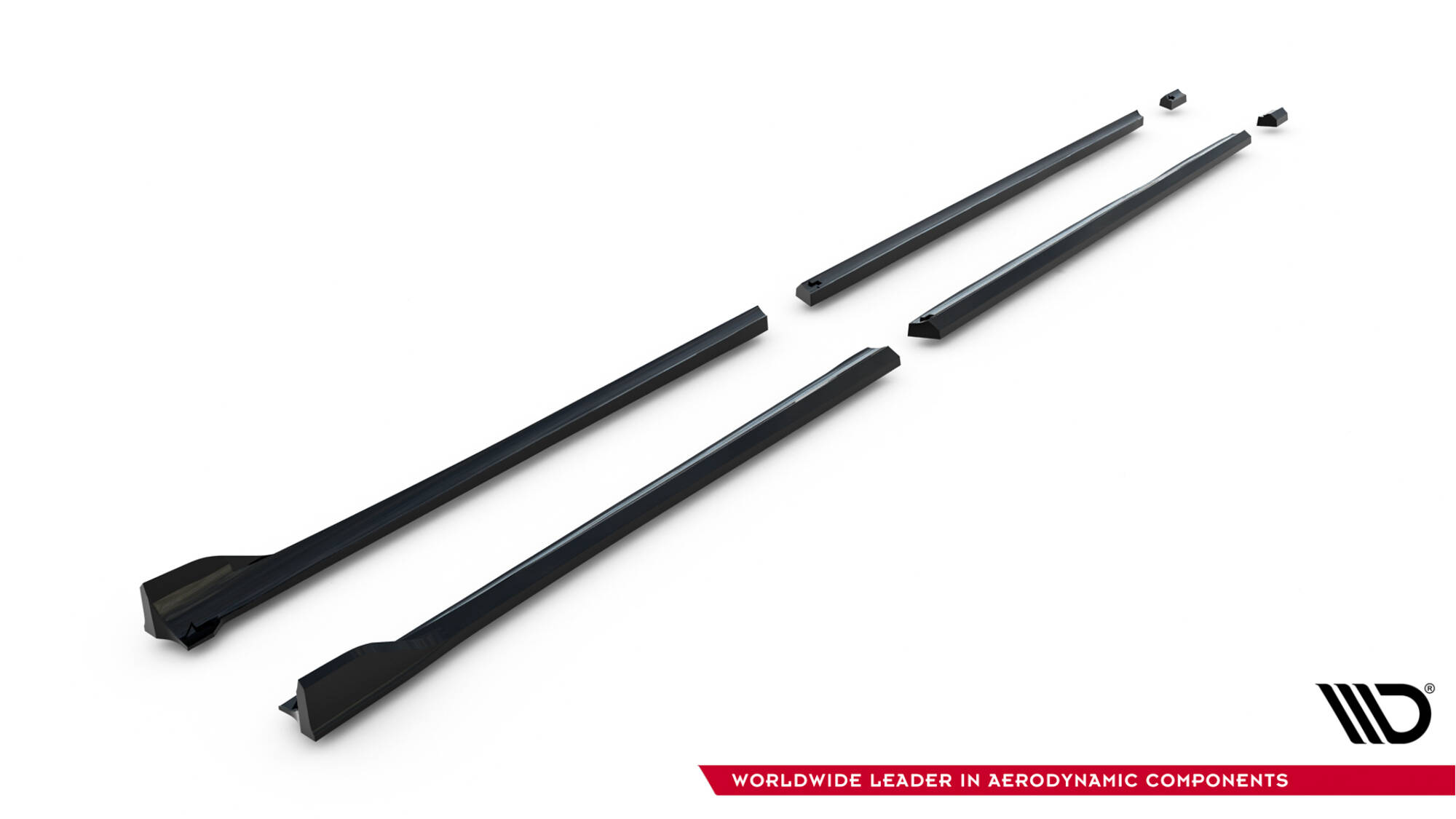 Side Skirts Diffusers Mercedes-Benz V-Class Long AMG-Line W447 - Image 5