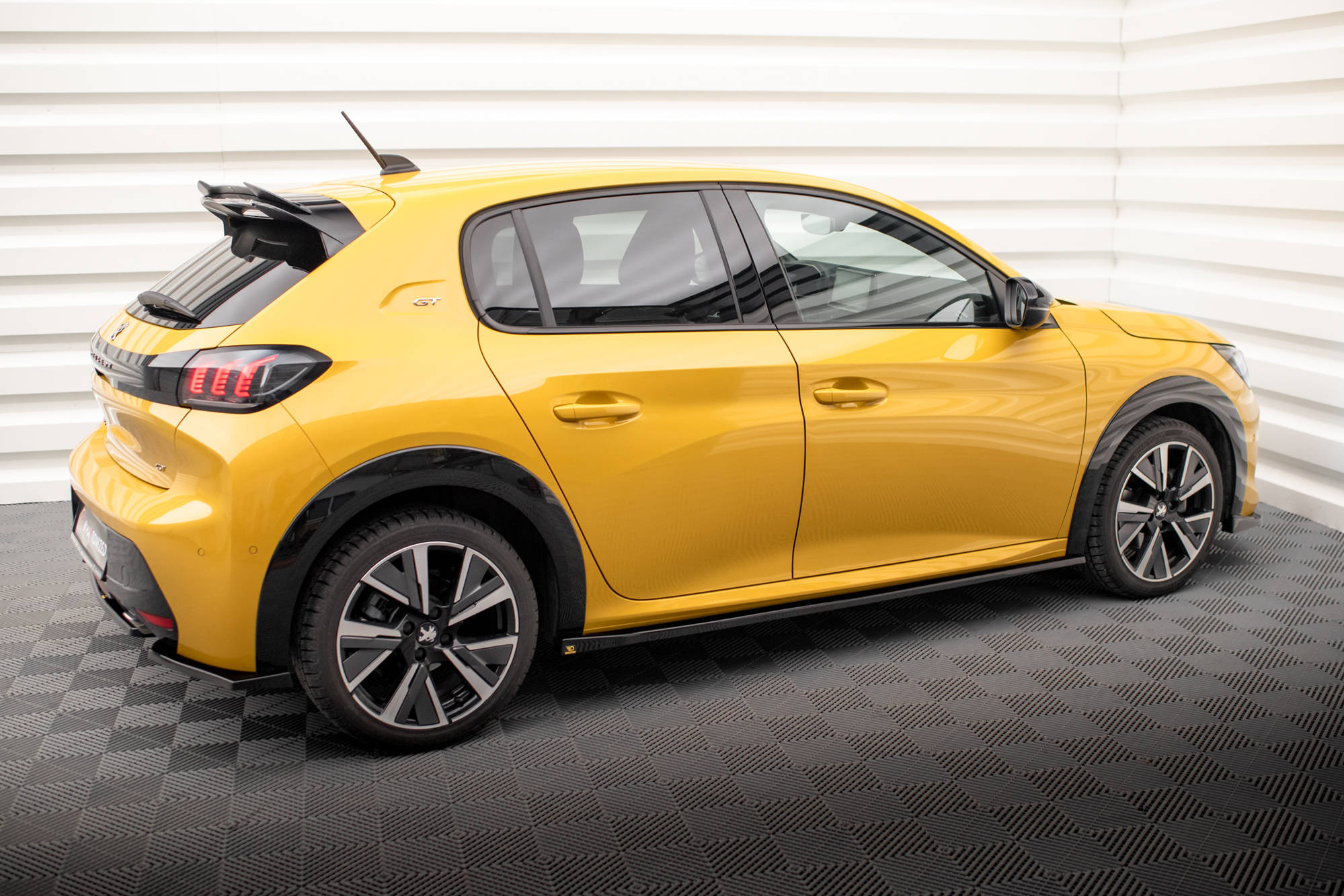 Side Skirts Diffusers Peugeot 208 GT Mk2 - Image 2
