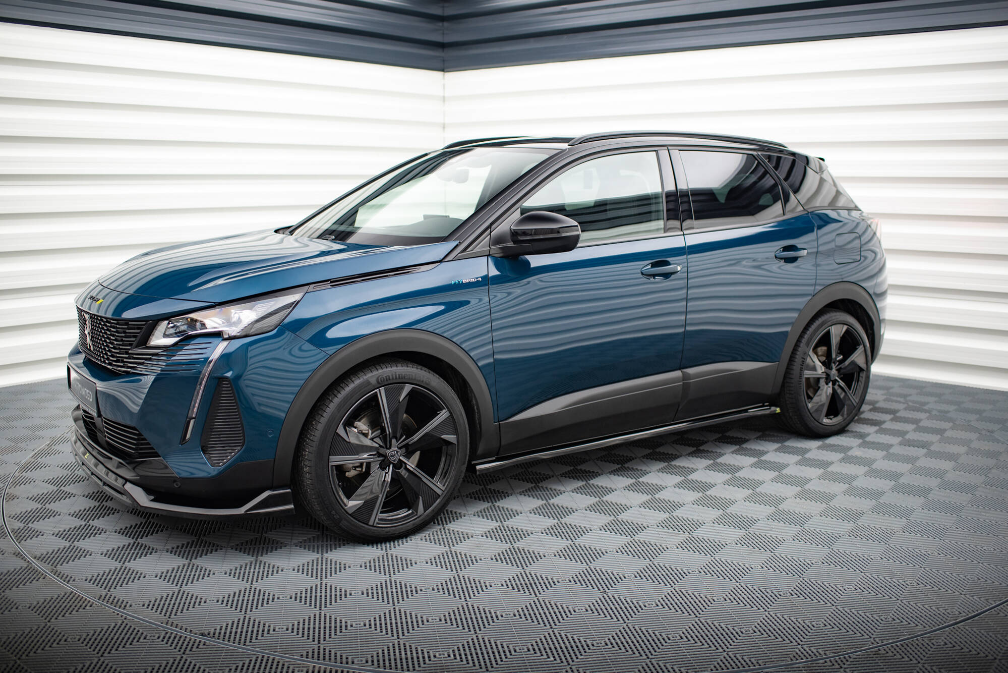 Side Skirts Diffusers Peugeot 3008 GT-Line Mk2 Facelift - Image 2