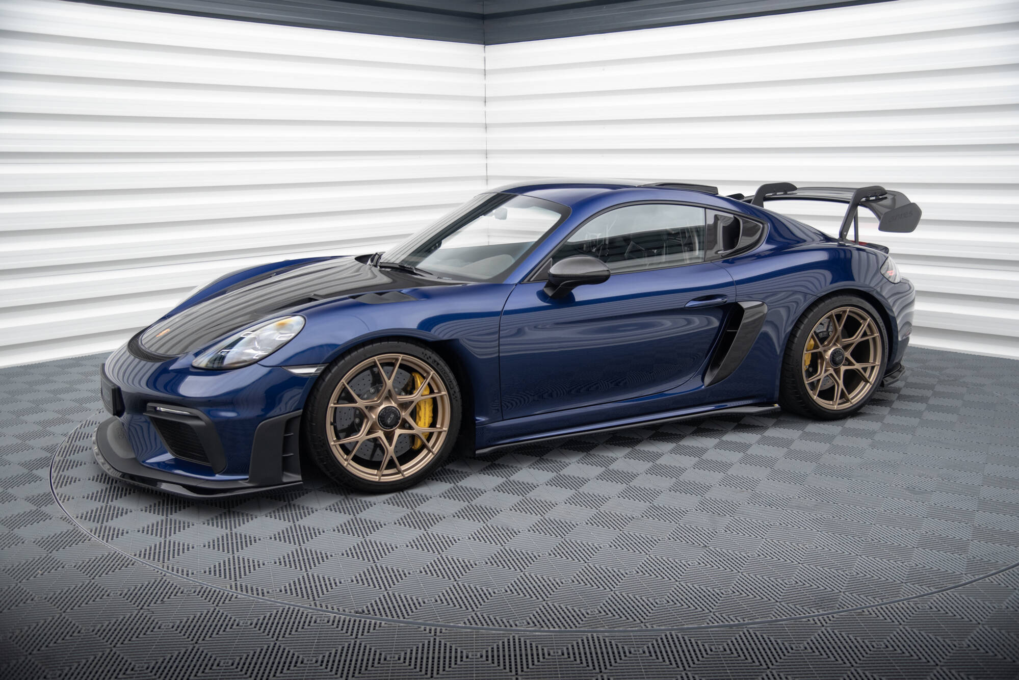 Side Skirts Diffusers Porsche 718 Cayman GT4 RS 982c - Image 3