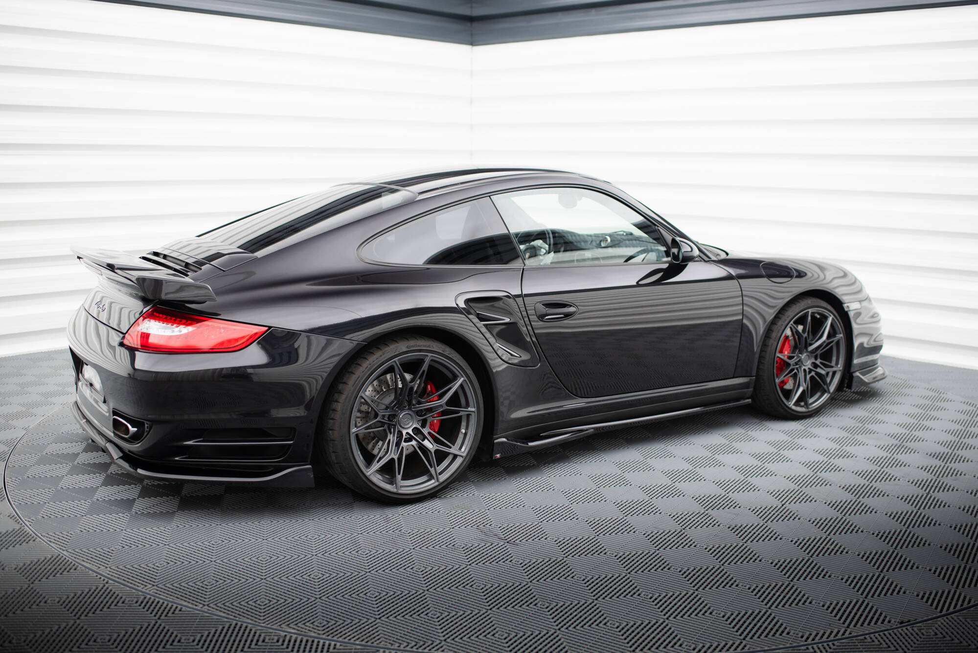 Side Skirts Diffusers Porsche 911 Turbo 997 - Image 3