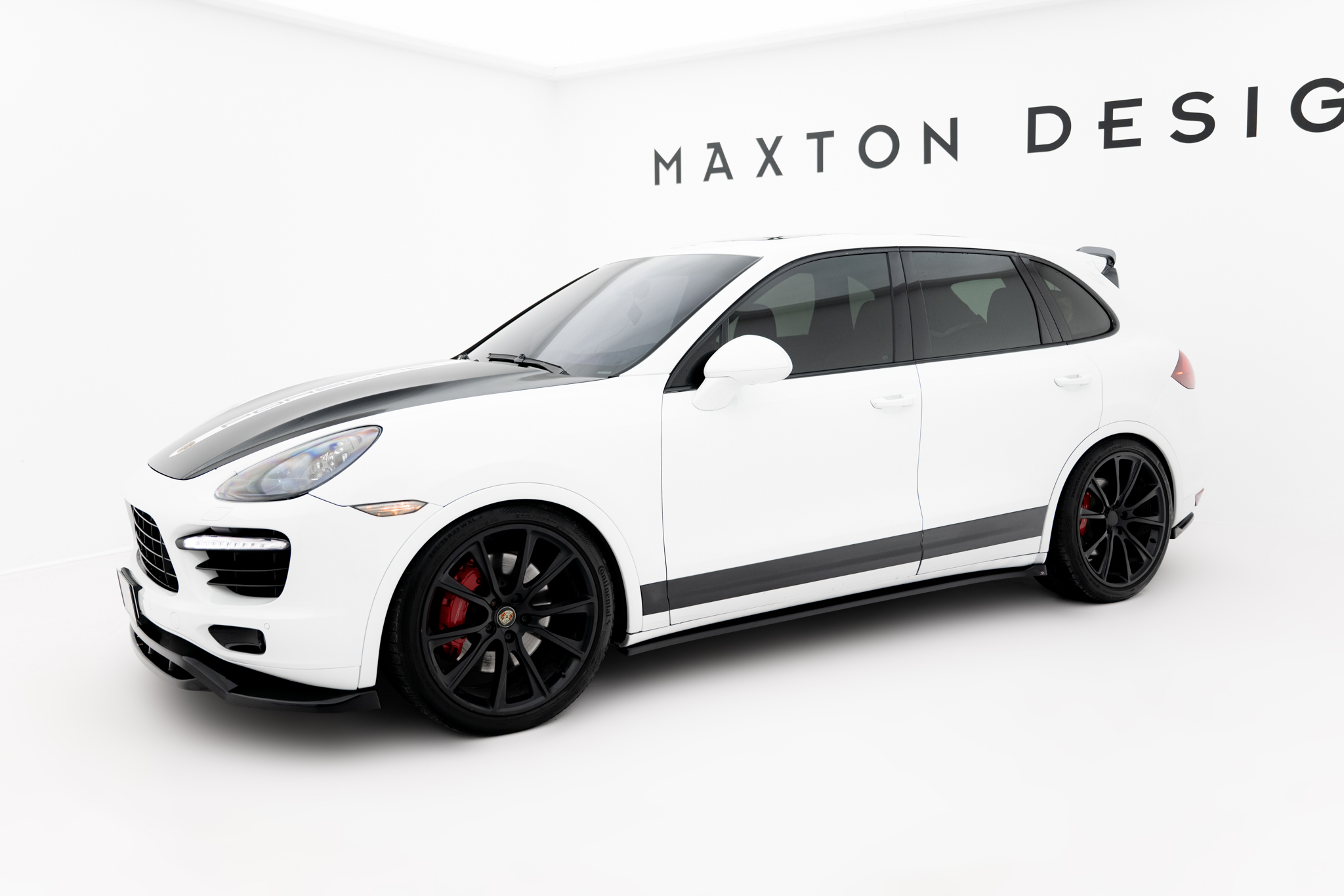 Side Skirts Diffusers Porsche Cayenne Turbo / Standard Mk2 - Image 2