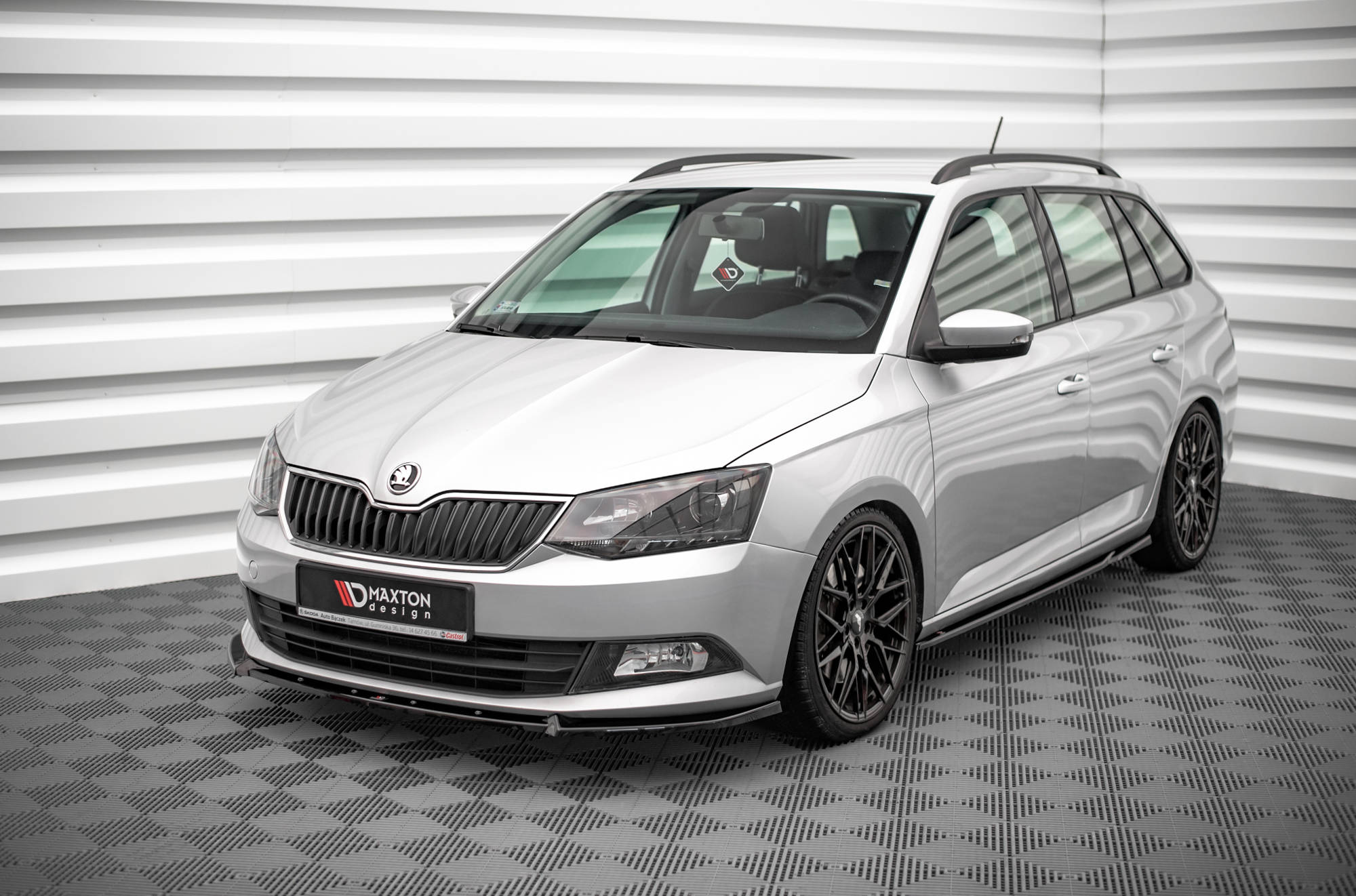 Side Skirts Diffusers Skoda Fabia Mk3 - Image 2