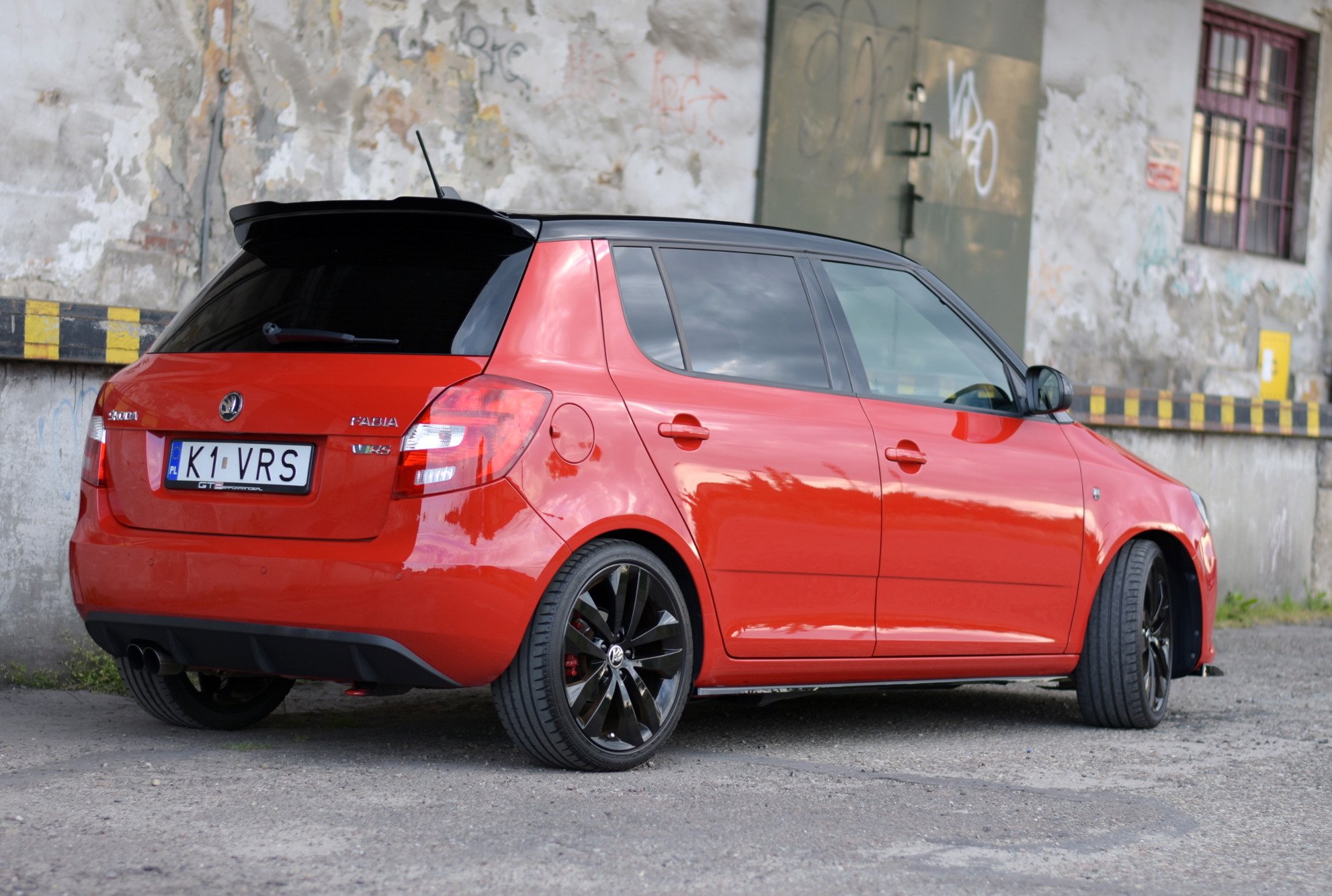 Side Skirts Diffusers Skoda Fabia RS Mk2 - Image 3