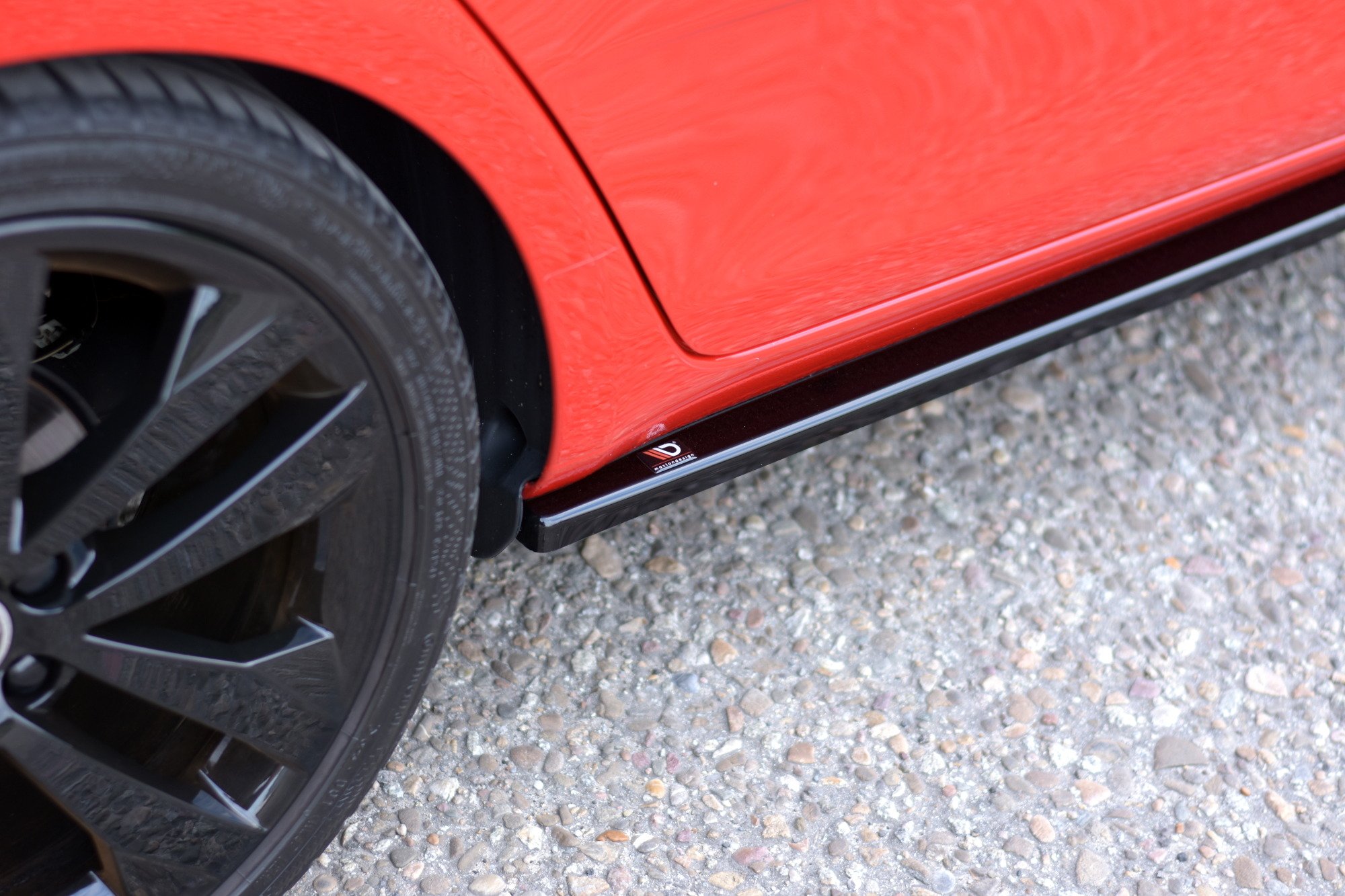 Side Skirts Diffusers Skoda Fabia RS Mk2 - Image 2