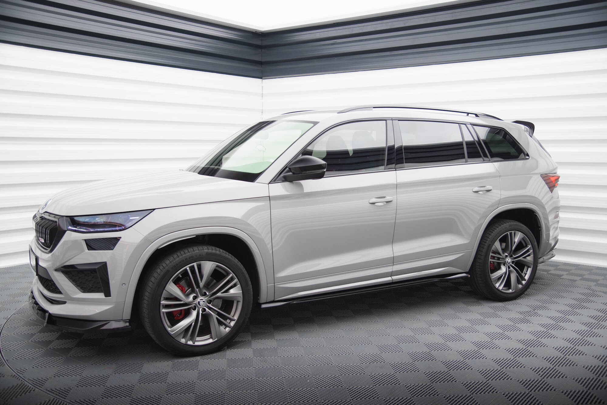 Side Skirts Diffusers Skoda Kodiaq RS Mk1 / Mk1 Facelift - Image 2