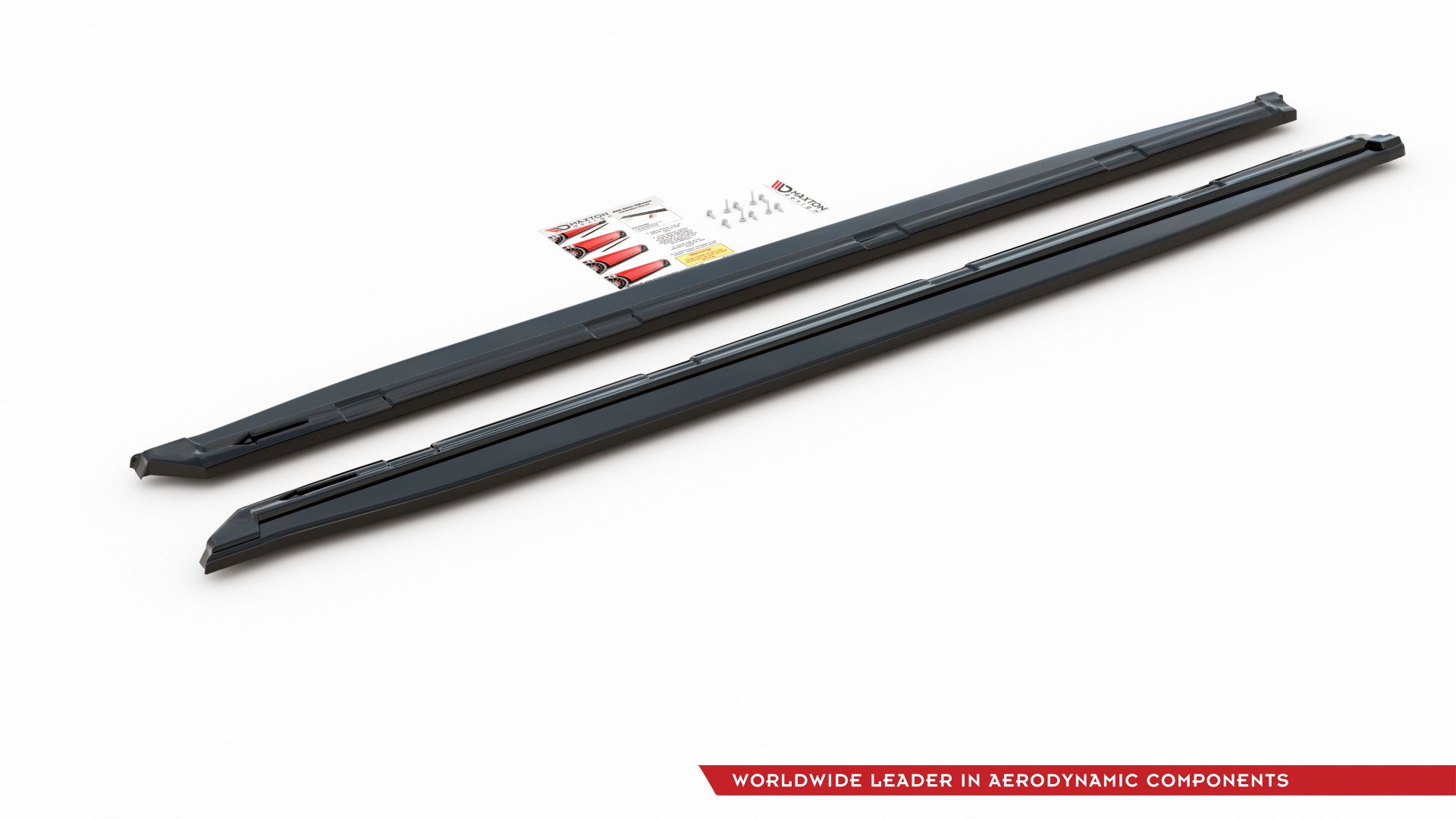 Side Skirts Diffusers Skoda Kodiaq Sportline/RS Mk1 (version with mudflaps) - Image 2