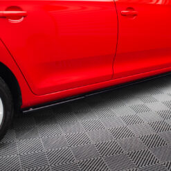 Alternative view of Side Skirts Diffusers Skoda Rapid