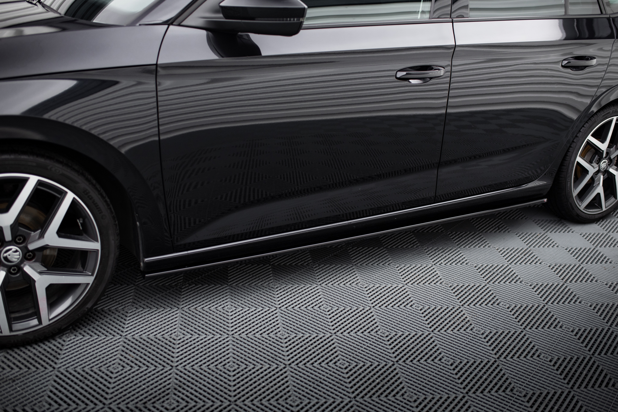 Side Skirts Diffusers Skoda Scala