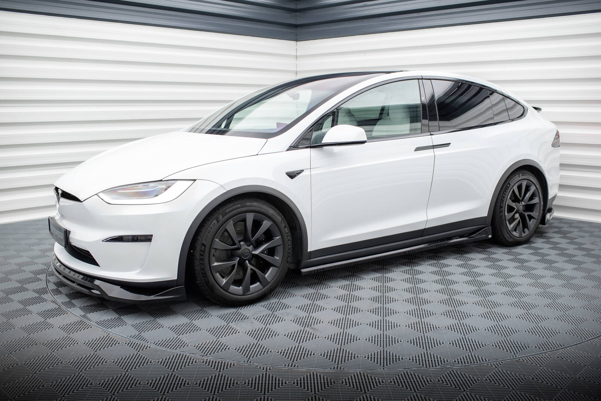 Side Skirts Diffusers Tesla Model X Mk1 Facelift - Image 2