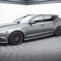 Alternative view of Side Skirts Diffusers V.1 Audi A6 / A6 C7 S-line/ S6 C7 Facelift