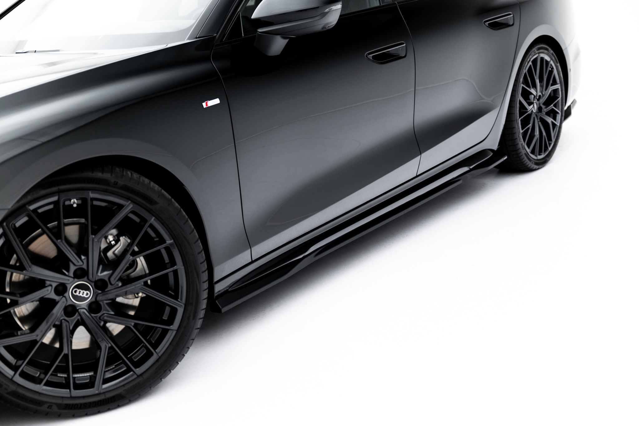 Side Skirts Diffusers V.1 Audi A6 S-Line C9 - Image 2