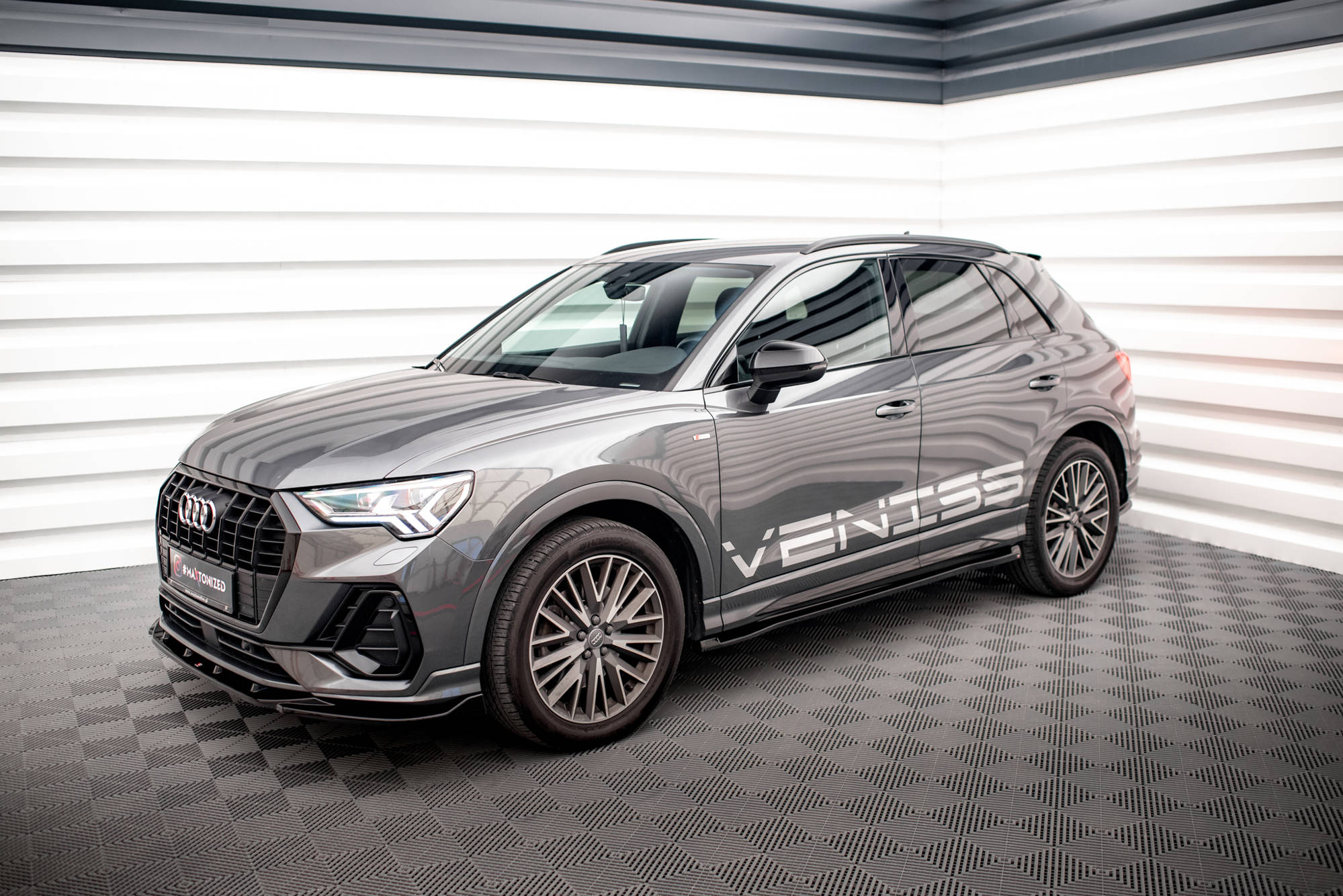 Side Skirts Diffusers V.1 Audi Q3 S-Line SUV / RSQ3 SUV F3 - Image 3