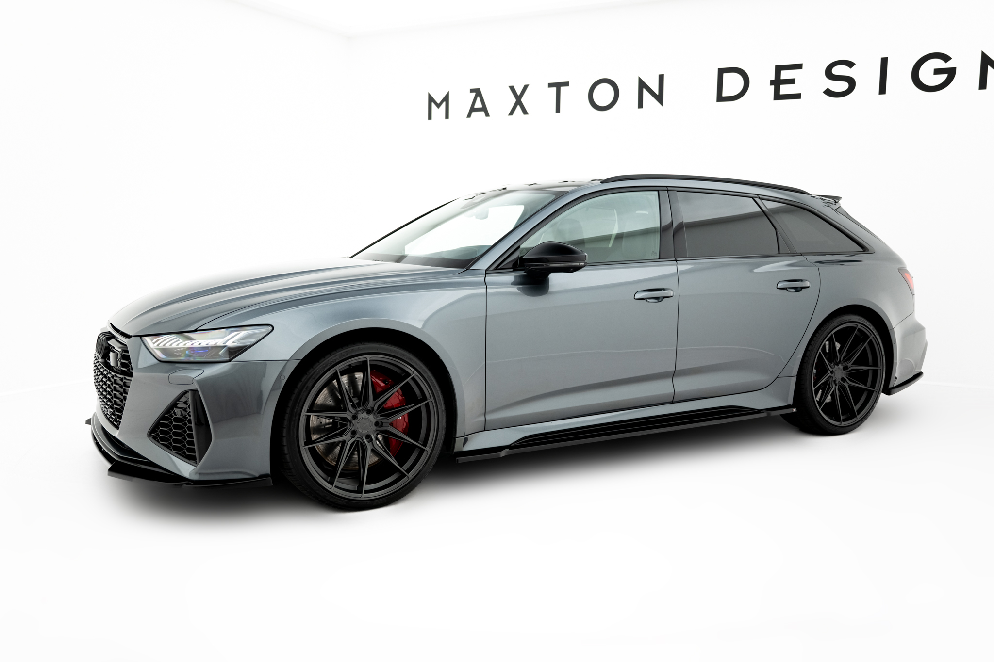 Side Skirts Diffusers V.1 Audi RS6 C8 - Image 2