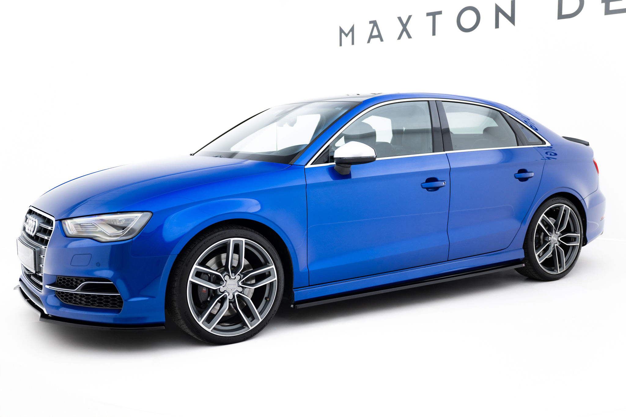 Side Skirts Diffusers V.1 Audi S3 / A3 S-Line 8V / 8V FL Sedan - Image 2