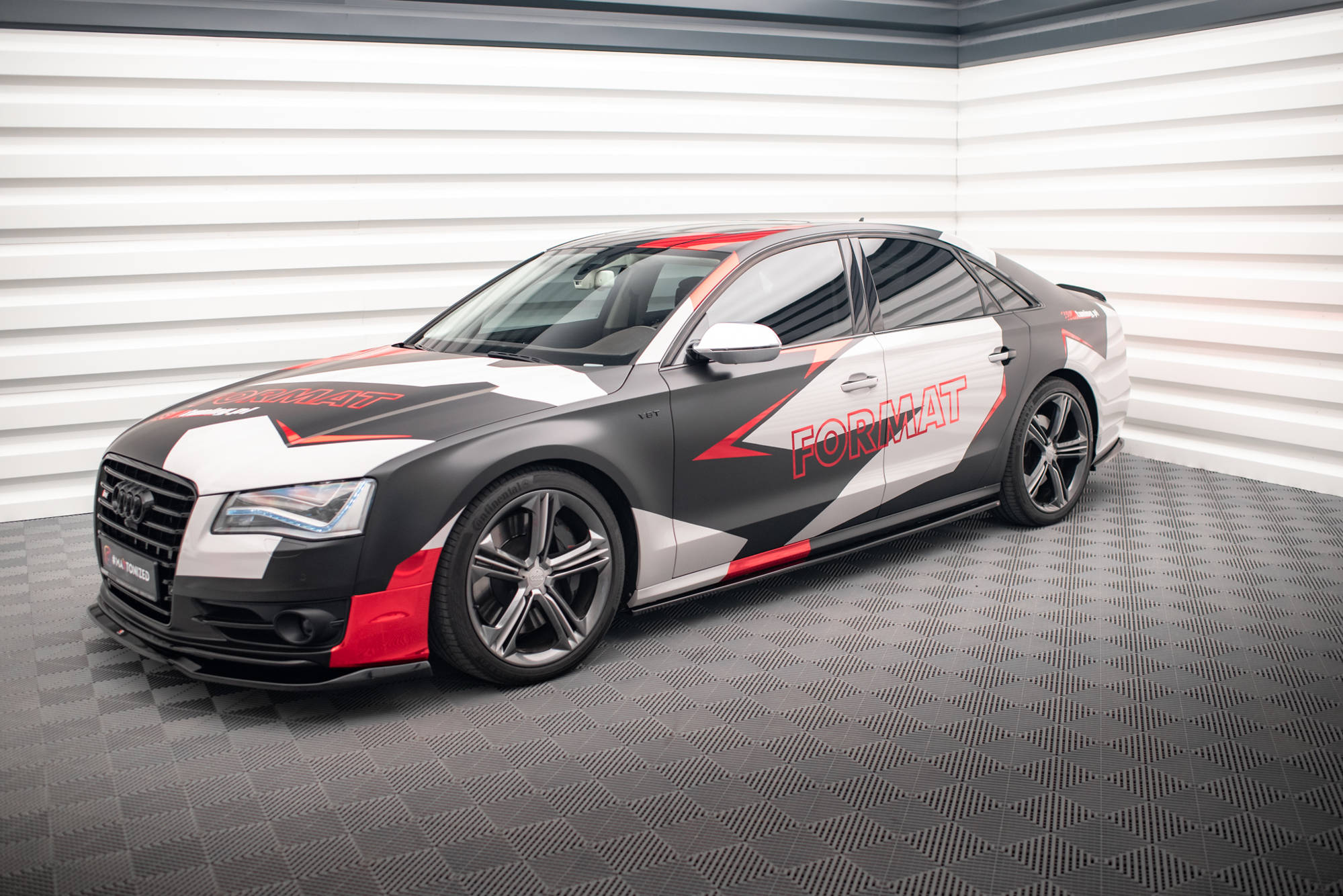 Side Skirts Diffusers V.1 Audi S8 D4 - Image 3