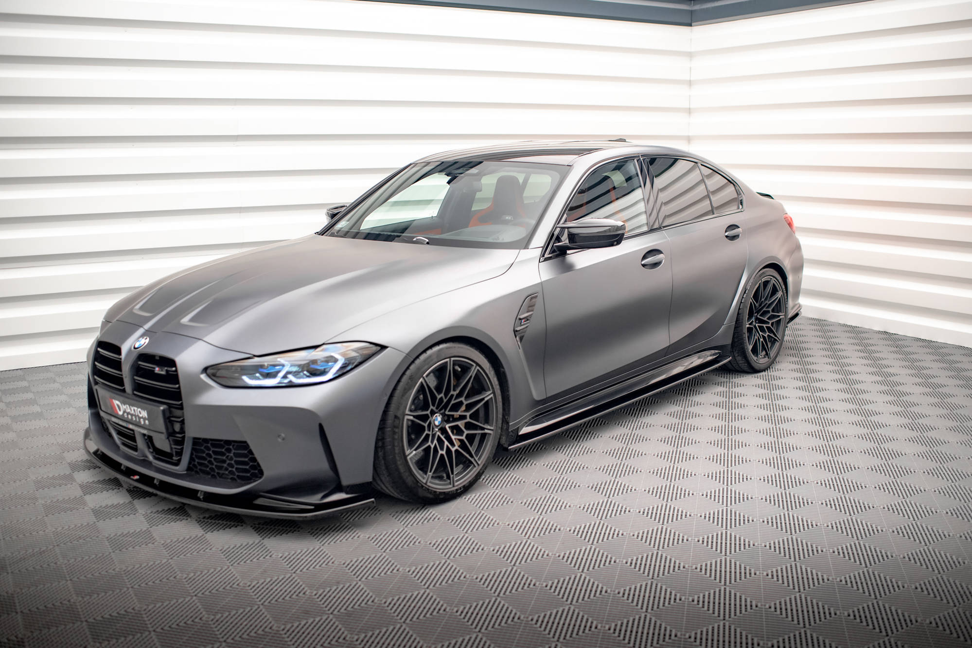 Side Skirts Diffusers V.1 BMW M3 Sedan / Touring G80 / G81 - Image 3