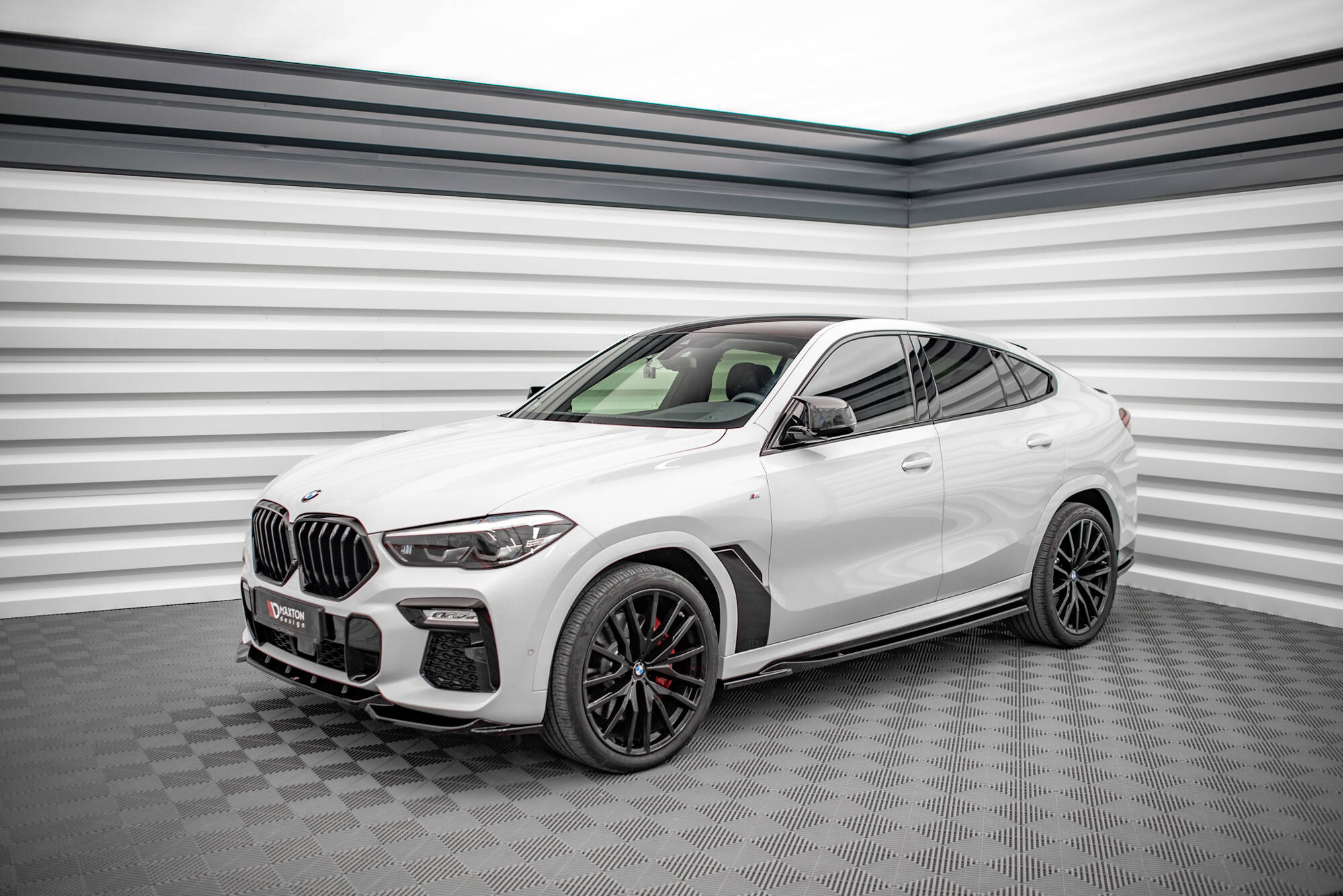 Side Skirts Diffusers V.1 BMW X6 M F96 / X6 M-Pack G06 - Image 2