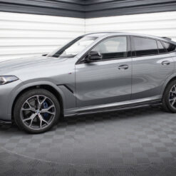 Alternative view of Side Skirts Diffusers V.1 BMW X6 M-Pack G06 Facelift