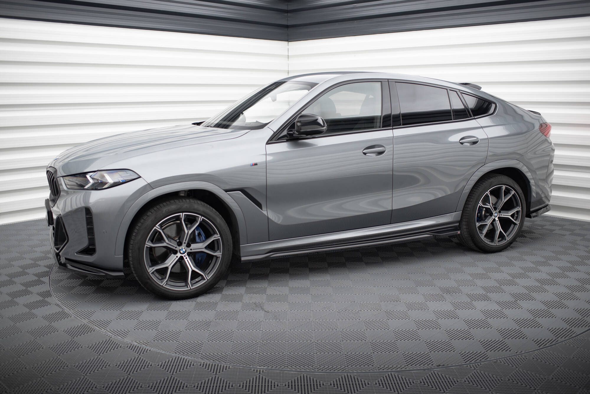 Side Skirts Diffusers V.1 BMW X6 M-Pack G06 Facelift - Image 2