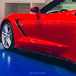 Side Skirts Diffusers V.1 Chevrolet Corvette Stingray C7