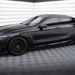 Alternative view of Side Skirts Diffusers V.1 + Flaps BMW M8 Gran Coupe F93 / 8 Gran Coupe M-Pack G16