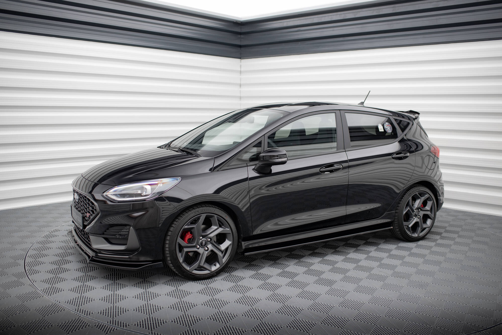 Side Skirts Diffusers V.1 Ford Fiesta ST / ST-Line Mk8 - Image 2