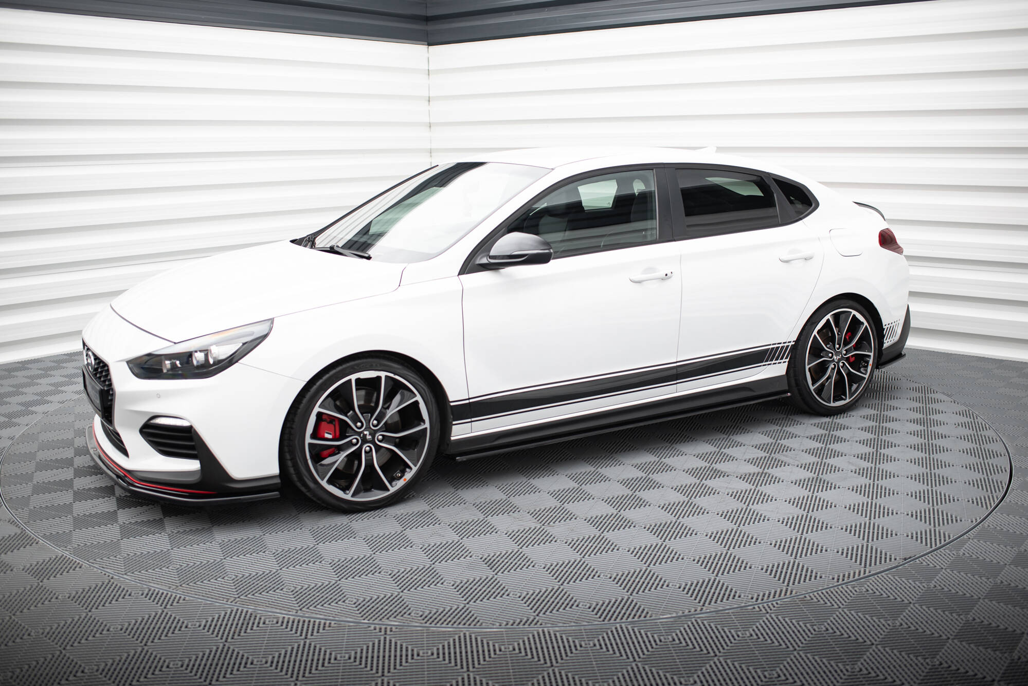 Side Skirts Diffusers V.1 Hyundai I30 N Mk3 Hatchback / Fastback - Image 2
