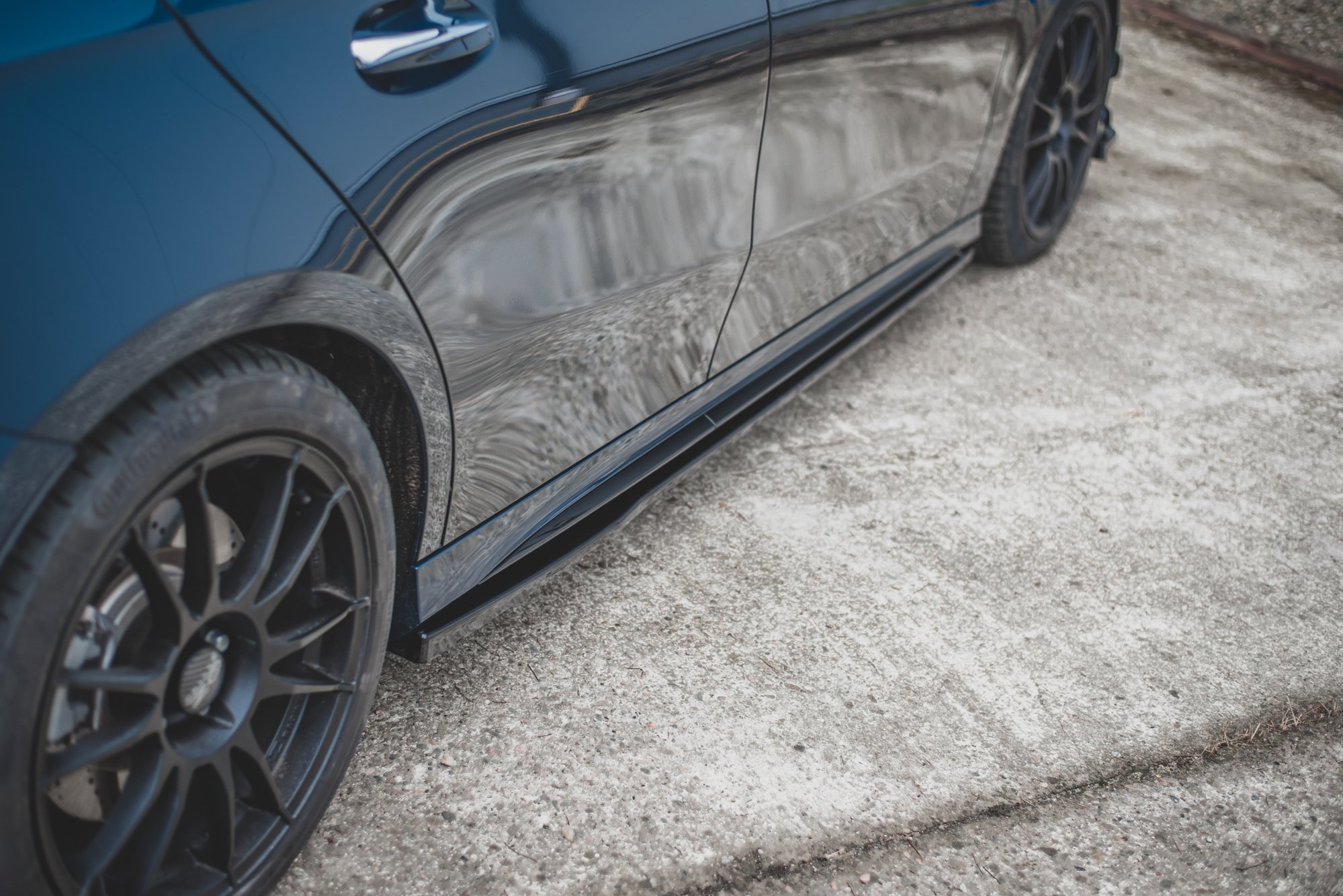 Side Skirts Diffusers V.1 Mercedes A35 AMG / AMG-Line W177 - Image 3