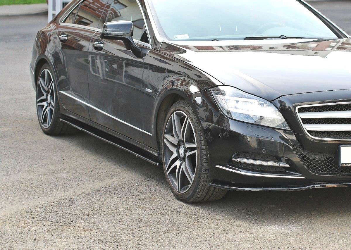 Side Skirts Diffusers V.1 Mercedes-Benz CLS C218 - Image 2