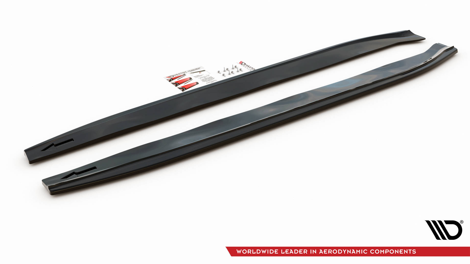 Side Skirts Diffusers V.1 Mercedes-Benz GLC Coupe AMG-Line C253 Facelift - Image 3