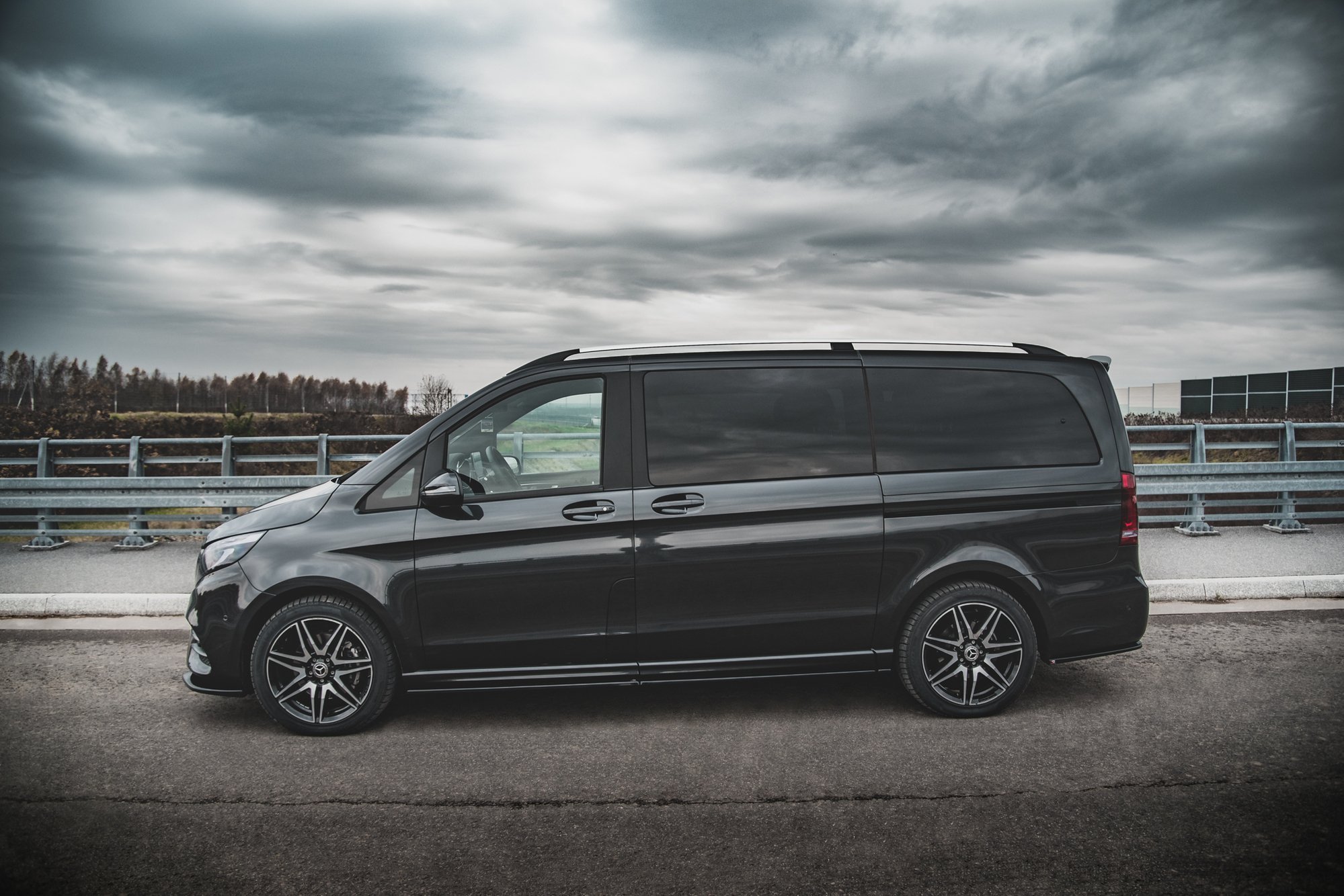 Side Skirts Diffusers V.1 Mercedes-Benz V-Class Long AMG-Line W447 - Image 2