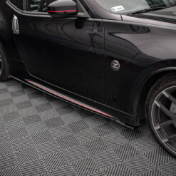 Alternative view of Side Skirts Diffusers V.1 Nissan 370Z Nismo Facelift