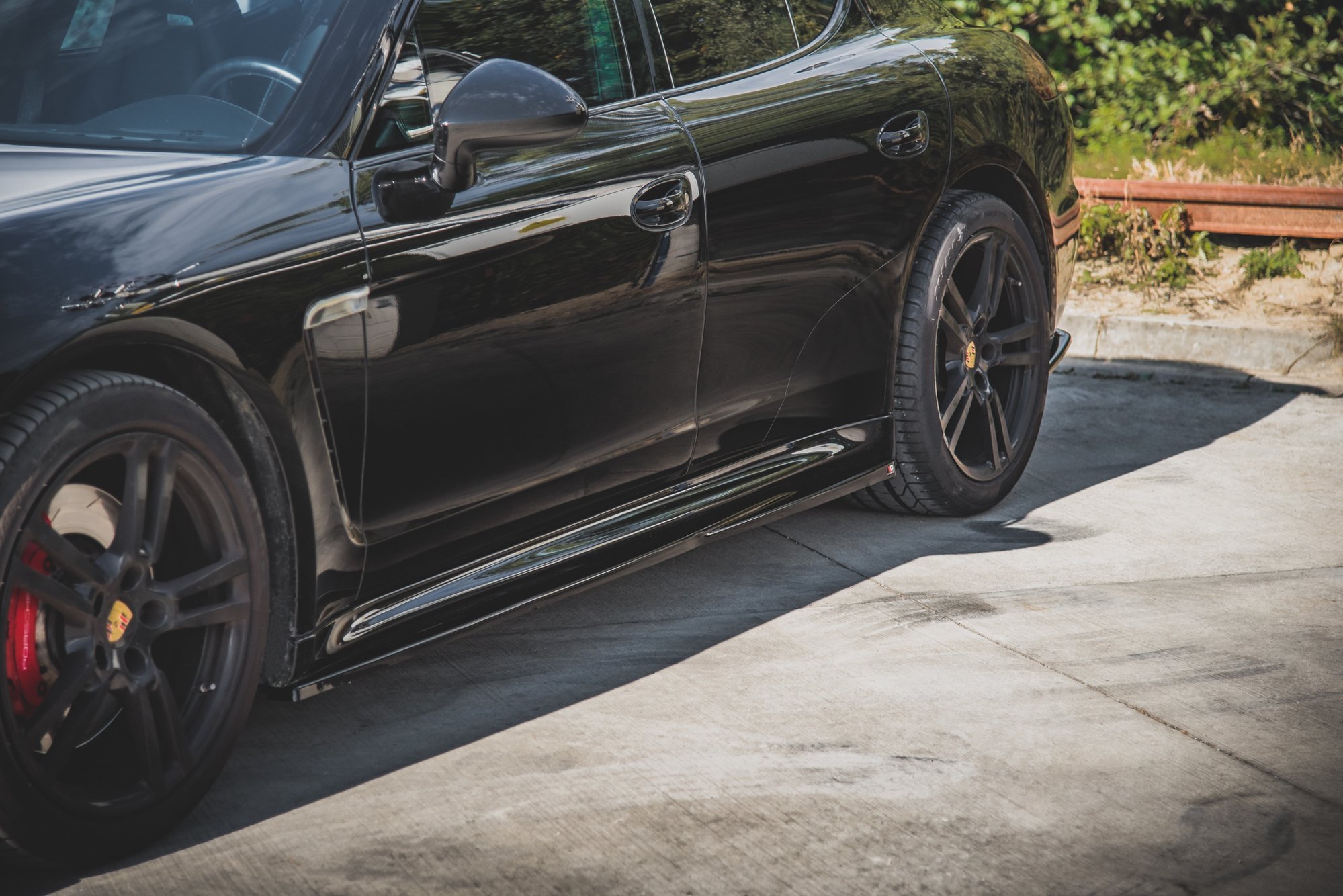 Side Skirts Diffusers V.1 Porsche Panamera Turbo 970 Facelift