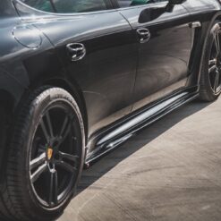 Alternative view of Side Skirts Diffusers V.1 Porsche Panamera Turbo 970 Facelift