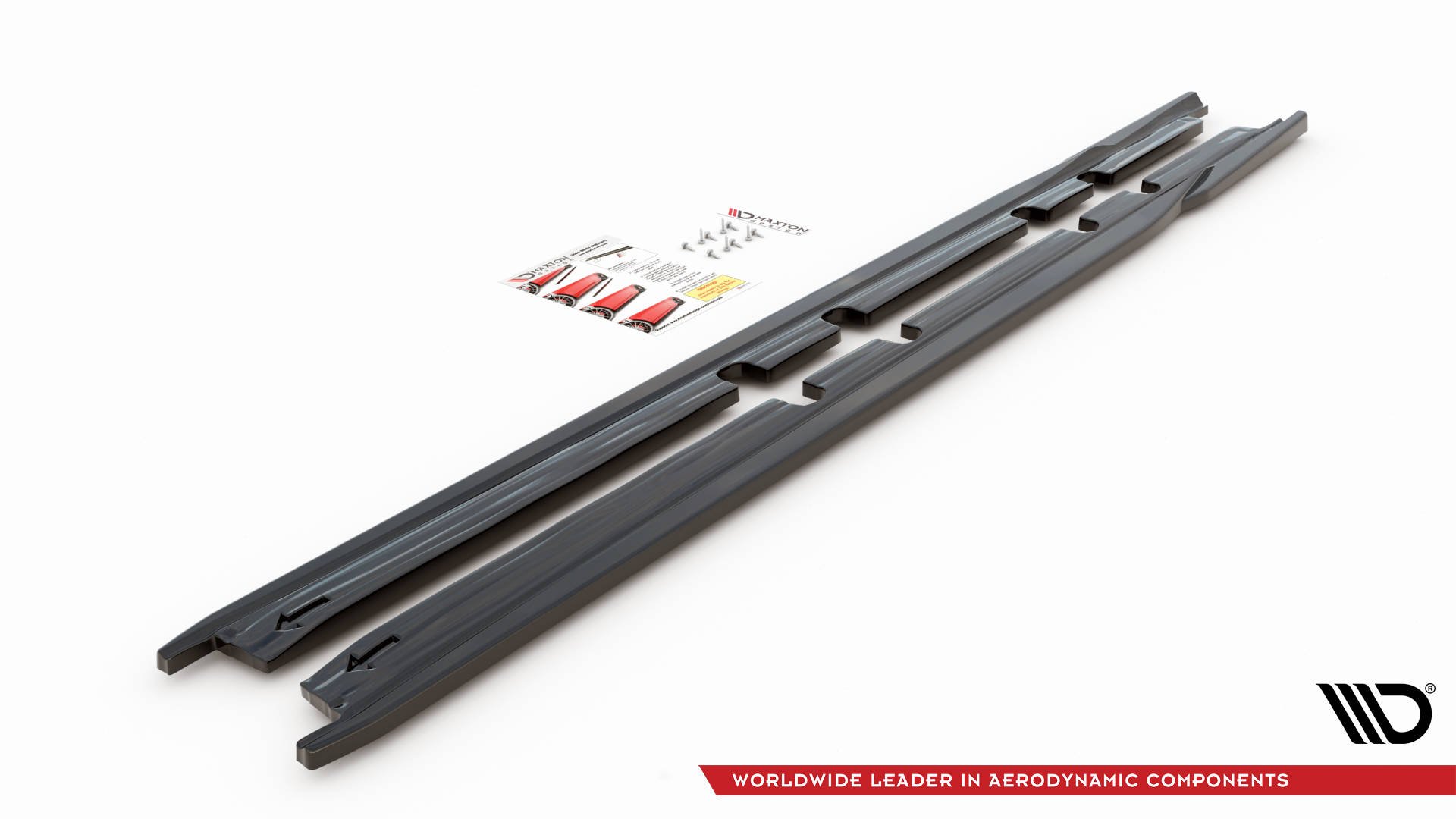Side Skirts Diffusers V.1 Seat Leon FR ST / Hatchback Mk4 / Cupra Leon ST / Hatchback Mk1 / Mk1 Facelift - Image 4