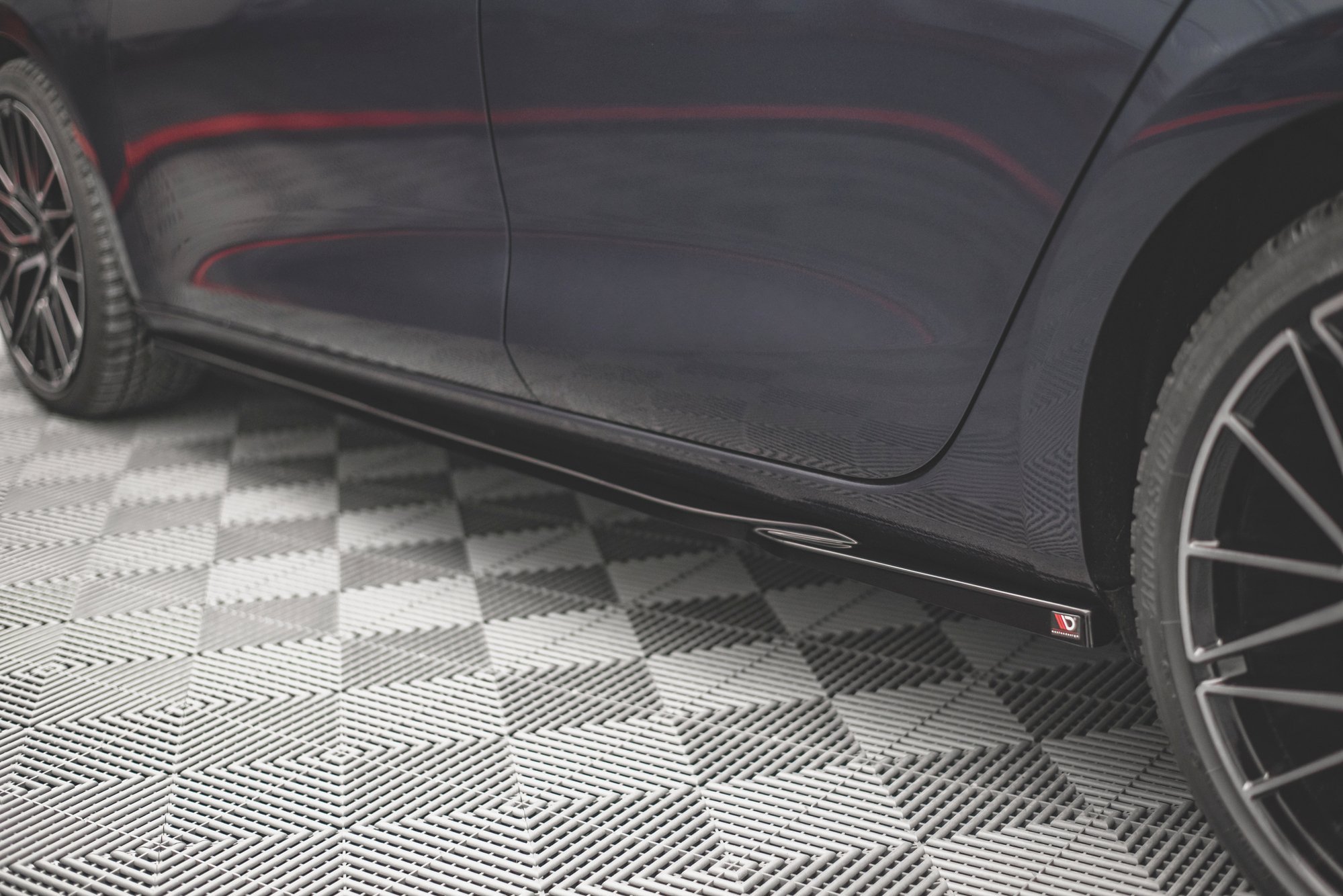 Side Skirts Diffusers V.1 Seat Leon FR ST / Hatchback Mk4 / Cupra Leon ST / Hatchback Mk1 / Mk1 Facelift