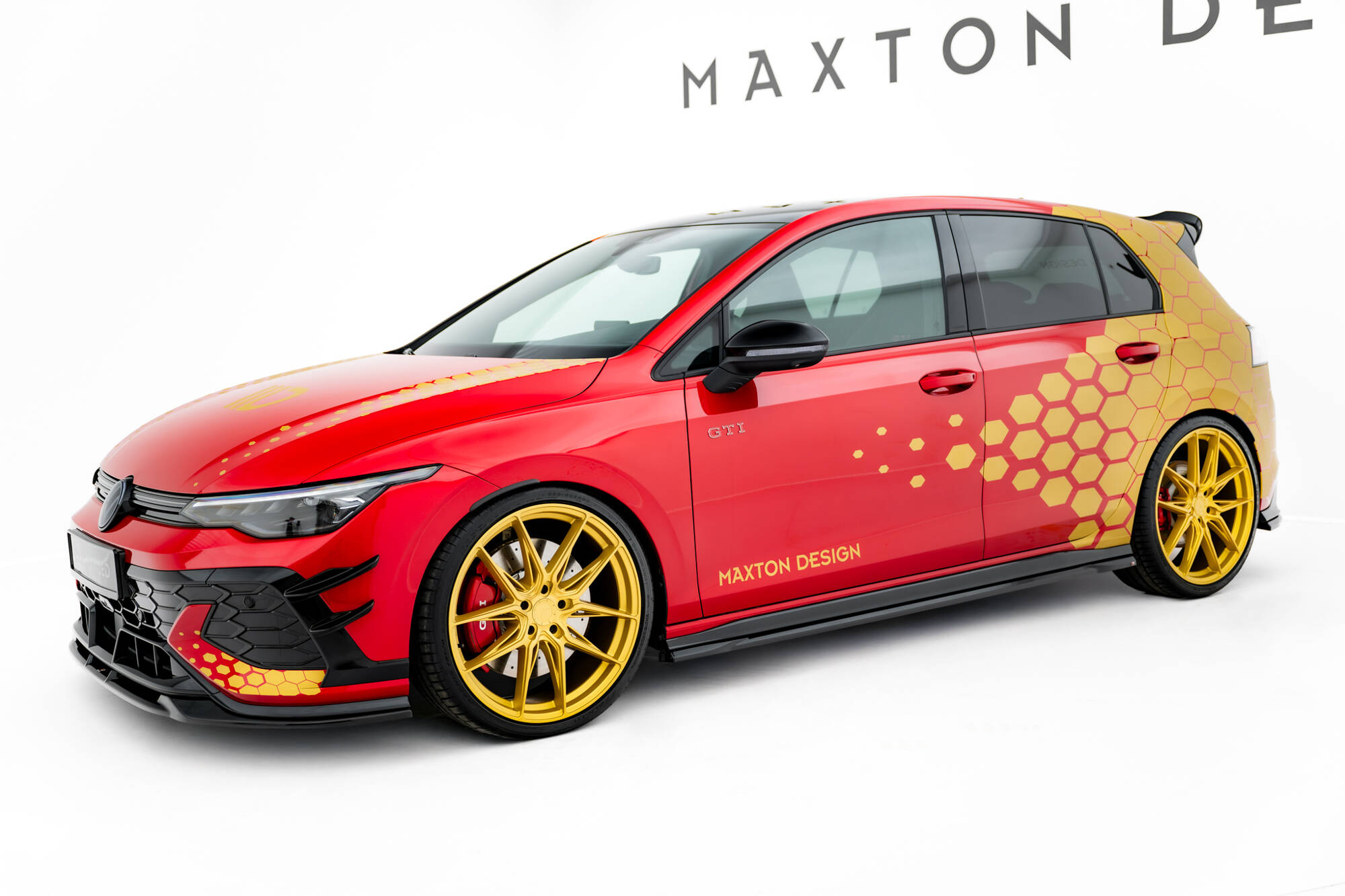 Side Skirts Diffusers V.1 Volkswagen Golf GTI Clubsport Mk8 Facelift - Image 3