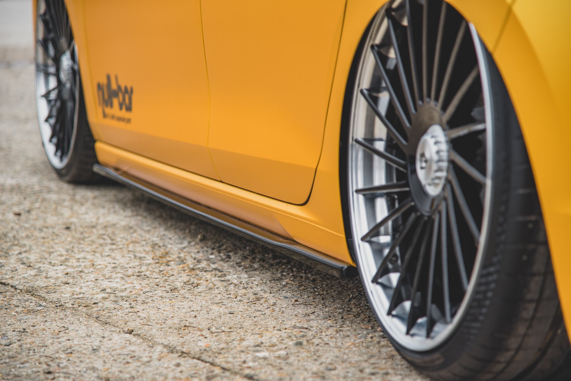 Side Skirts Diffusers V.1 Volkswagen Golf Mk8 - Image 3