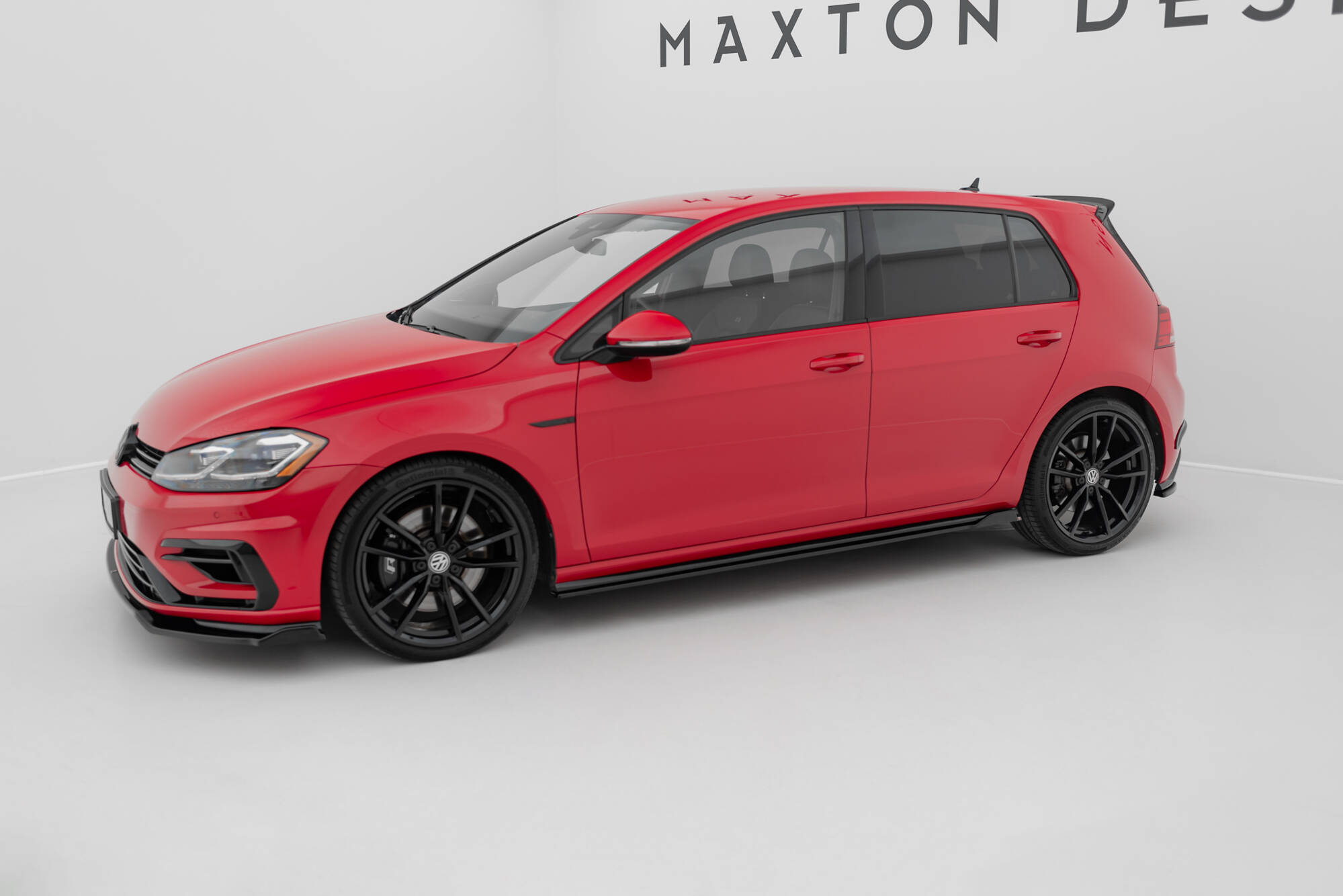 Side Skirts Diffusers V.1 Volkswagen Golf R / R-Line Mk7 Facelift - Image 2