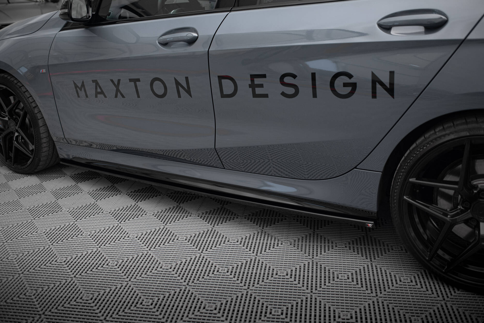 Side Skirts Diffusers V.1 for BMW 1 M-Pack / M135i / 128ti - Image 2