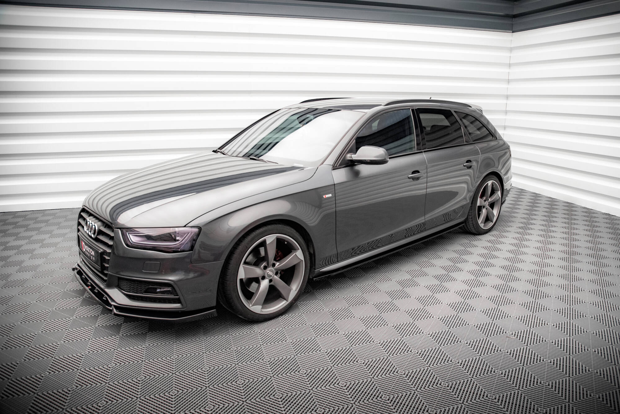 Side Skirts Diffusers V.2 Audi A4 / A4 S-Line / S4 B8 - Image 3
