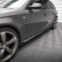 Side Skirts Diffusers V.2 Audi A4 / A4 S-Line / S4 B8