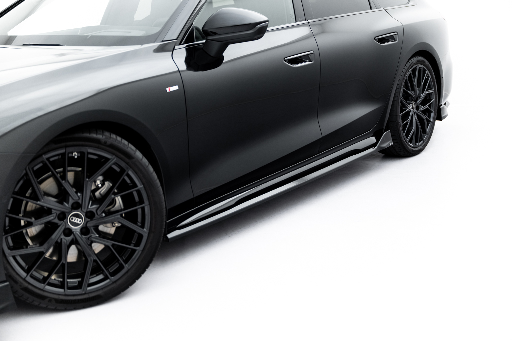 Side Skirts Diffusers V.2 Audi A6 S-Line C9 - Image 2