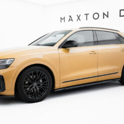 Alternative view of Side Skirts Diffusers V.2 Audi Q8 Mk1 Facelift